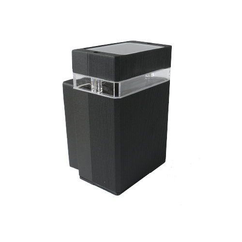 Aplique unidireccional GU10 simple negro exo l